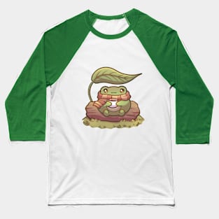 Cute Cozy Frog Baseball T-Shirt